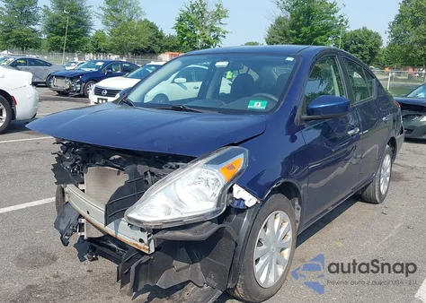 2018 Nissan Versa 1.6 Sv из США, поврежденный, VIN 3N1CN7AP9JL844967